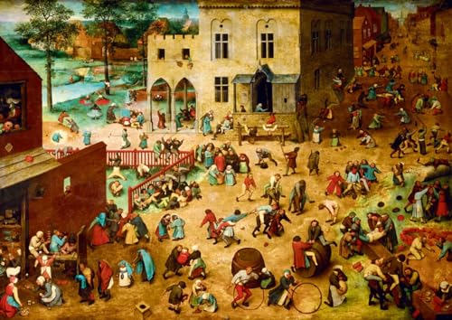 Puzzle Pieter Bruegel der Ältere - Kinderspiele, 1560 - 1000 Stück Puzzle Pieter Bruegel der Ältere - Kinderspiele, 1560 - 1000 Stück von Bluebird Puzzle