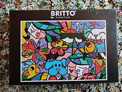 Puzzle - Romero Britto, Britto Garden - 1000 Teile, Bluebird (90018) von Bluebird Puzzle