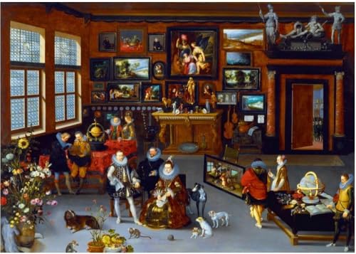 Bluebird Puzzle - Hieronymus Francken Licirca, Die Erzherzöge Albert und Isabella zu Besuch im Sammlerkabinett, 1623, 1000 Teile Puzzle - Puzzle für Erwachsene Bluebird Puzzle - Hieronymus Francken Licirca, Die Erzherzöge Albert und Isabella zu Besuch im Sammlerkabinett, 1623, 1000 Teile Puzzle - Puzzle für Erwachsene von Bluebird