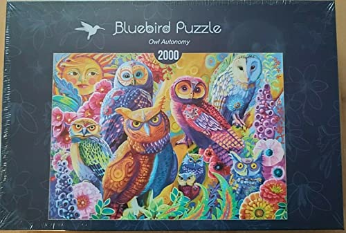 Bluebird Puzzle Owl Automomy 2000 Teile Eule (90005) von Bluebird