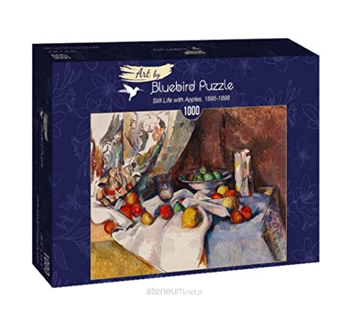 Bluebird Puzzle - Paul Cézanne, Stillleben mit Äpfeln, 1898, 1000 Teile Puzzle - Reproduktion des Berühmten Gemäldes - Puzzle für Erwachsene Bluebird Puzzle - Paul Cézanne, Stillleben mit Äpfeln, 1898, 1000 Teile Puzzle - Reproduktion des Berühmten Gemäldes - Puzzle für Erwachsene von Bluebird
