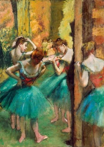 Bluebird puzzle Degas - Tänzer, Pink und Grün, 1890 - 1000 Stück Bluebird puzzle Degas - Tänzer, Pink und Grün, 1890 - 1000 Stück von Bluebird
