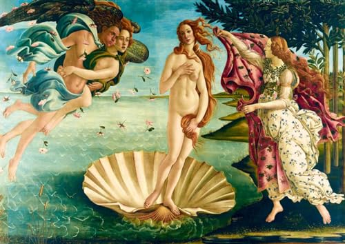 Botticelli - Die Geburt von V-Akten, 1485 - Puzzle aus 1000 Teilen von Bluebird