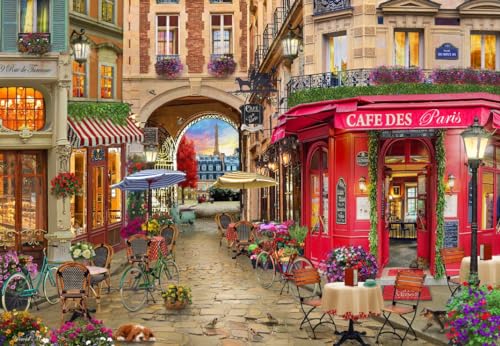 Puzzle 1000 Teile - Cafe des Paris Puzzle 1000 Teile - Cafe des Paris von Bluebird