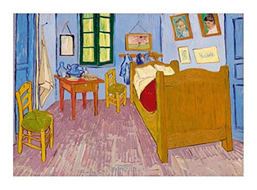 Puzzle Vincent Van Gogh - Schlafzimmer in Arles, 1888 - 1000 Stück von Bluebird