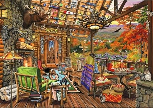 bluebird Puzzle Adirondack Porch - 2000 Teile von Bluebird