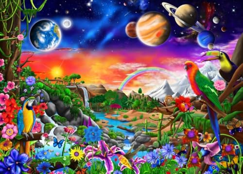 bluebird Puzzle Cosmic Paradise - 500 Teile bluebird Puzzle Cosmic Paradise - 500 Teile von Bluebird