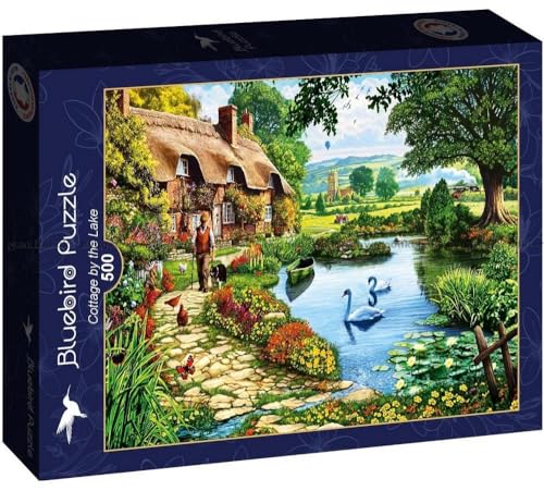 bluebird Puzzle Cottage by The Lake - 500 Teile bluebird Puzzle Cottage by The Lake - 500 Teile von Bluebird