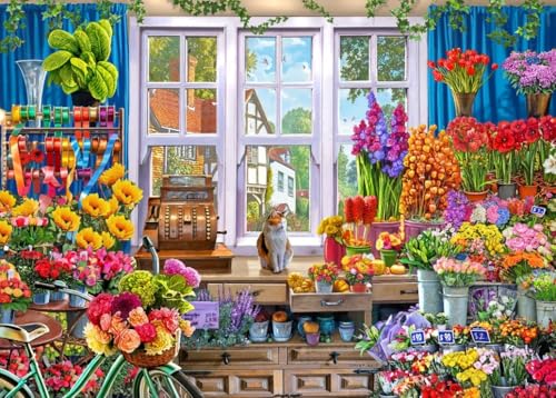 bluebird Puzzle Flower Shoppe - 500 Teile bluebird Puzzle Flower Shoppe - 500 Teile von Bluebird