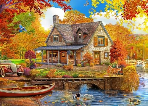 bluebird Puzzle Lake House - 500 Teile bluebird Puzzle Lake House - 500 Teile von Bluebird