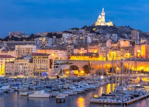 bluebird Puzzle Marseille, la Nuit - 500 Teile bluebird Puzzle Marseille, la Nuit - 500 Teile von Bluebird