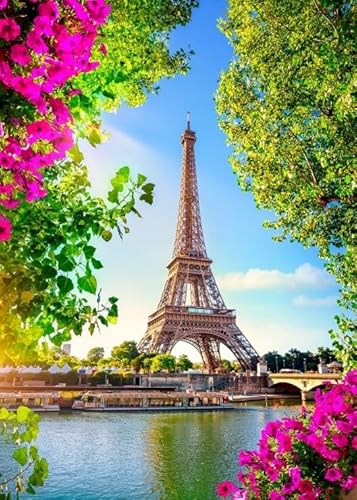 bluebird Puzzle Tour Eiffel au Printemps - 500 Teile von Bluebird