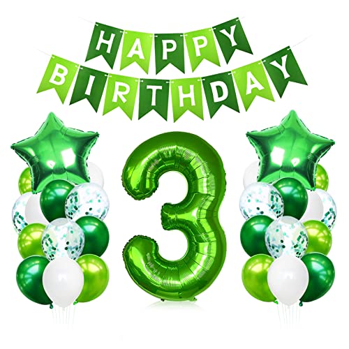 Luftballon 3. Geburtstag Grün, Geburtstagsdeko 3 Jahre Junge, Helium Ballon 3 Geburtstag, Riesen Folienballon Zahl 3, Deko 3 Geburtstag Junge, Ballon 3 Deko zum Geburtstag Luftballon 3. Geburtstag Grün, Geburtstagsdeko 3 Jahre Junge, Helium Ballon 3 Geburtstag, Riesen Folienballon Zahl 3, Deko 3 Geburtstag Junge, Ballon 3 Deko zum Geburtstag von Bluelves