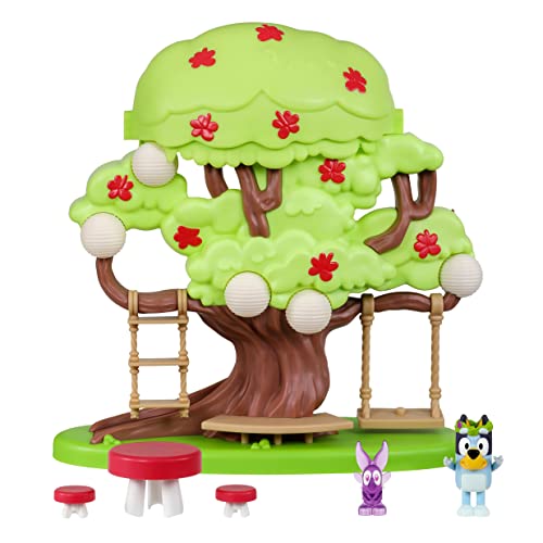 Bluey Tree Playset with Secret Hideaway, Flower Crown and Fairy Figures and Accessories, 28.19 x 27.51 x 2.79 cm; 550.21 Grams von Bluey