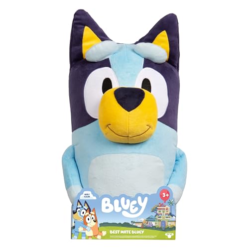 Bluey Best Mate Bluey Extra Large 18 Inch Plush Official Collectable Character Cuddly Jumbo Soft Toy von Bluey