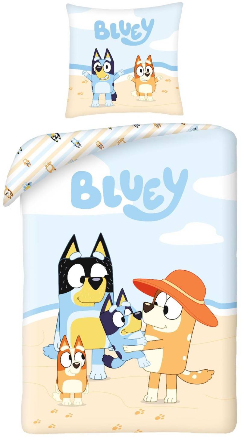 Bluey Bettwäsche Friends 140x200 cm von Bluey