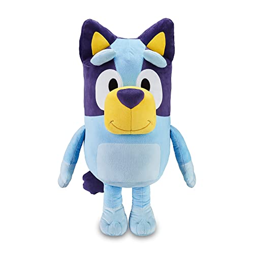 Bluey Big Plush, 80 cm, blau, offizielles Produkt der Kinderserie Cartoons, weich und kuschelig, zum Kuscheln, Jungen und Mädchen + 0 Jahre, Berühmt (BLY37000) von Bluey