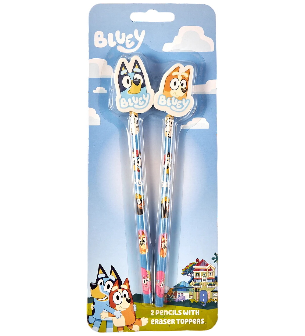 Bluey Bleistifte - 2er-Pack - Bluey - One Size - Bleistifte Bluey Bleistifte - 2er-Pack - Bluey - One Size - Bleistifte von Bluey