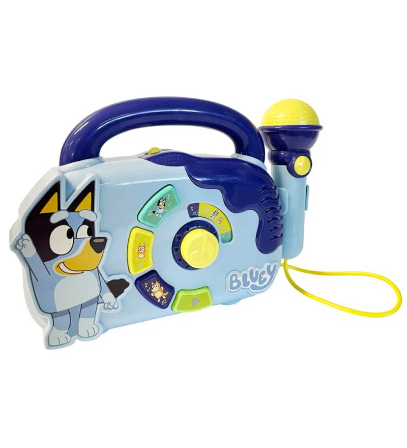 Bluey Boombox m. Mikrofon - Bluey - One Size - Musikinstrumente Bluey Boombox m. Mikrofon - Bluey - One Size - Musikinstrumente von Bluey