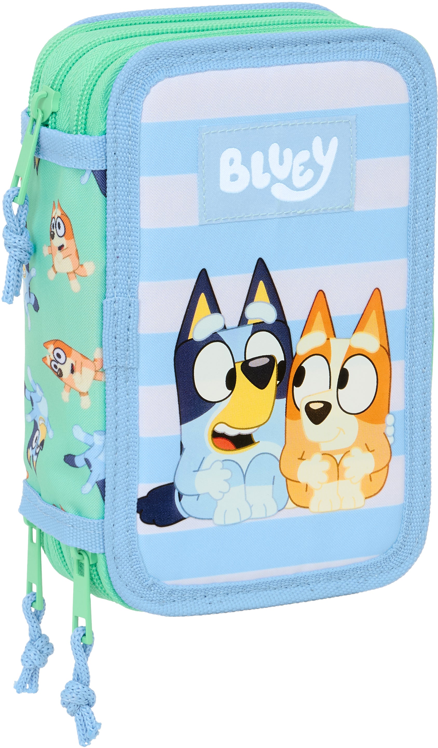 Bluey Dreifach-Federmäppchen Sisters von Bluey