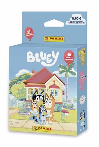 Bluey Ecoblister, Blau (Panini Spanien, S.A 004992kbe10) von Bluey