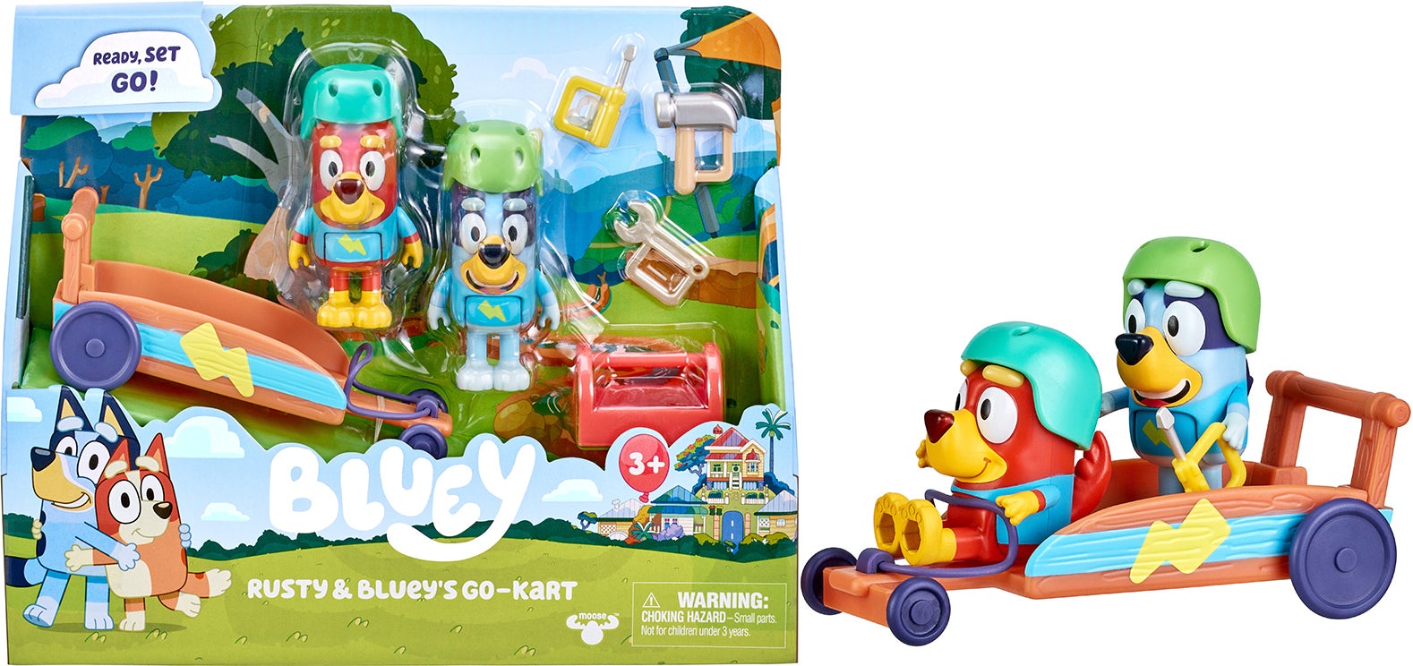Bluey Fahrzeug & Figuren Go-Kart Bluey Fahrzeug & Figuren Go-Kart von Bluey