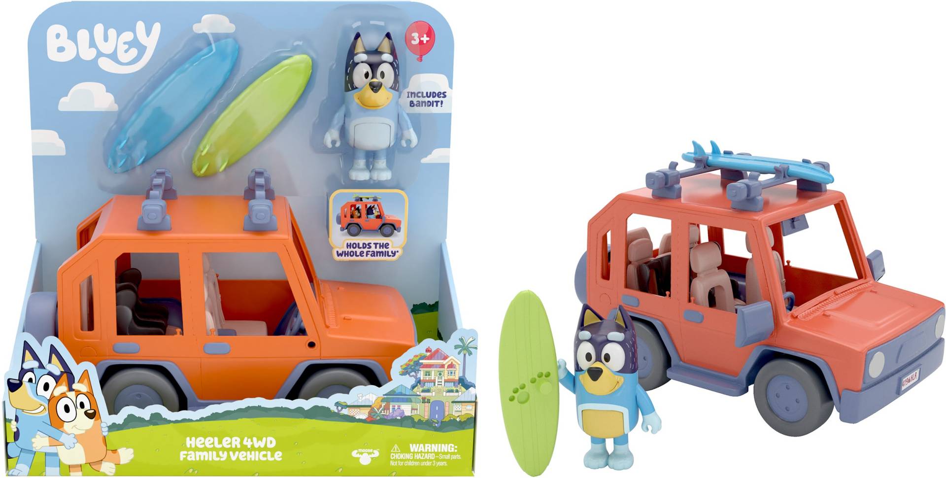 Bluey Family Cruiser Spielset Bluey Family Cruiser Spielset von Bluey