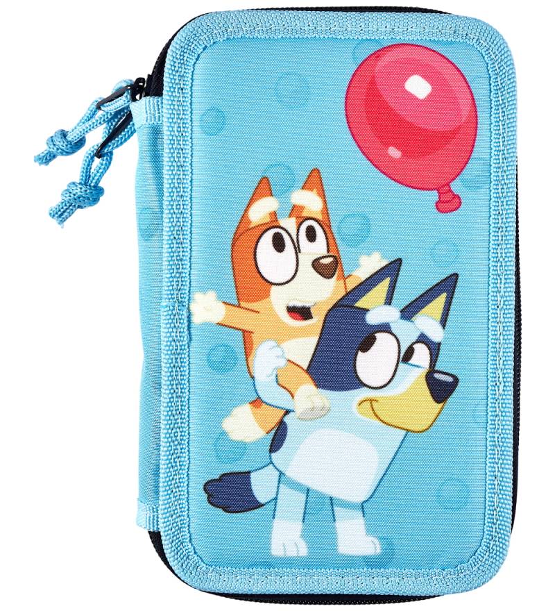 Bluey Federmäppchen m. Inhalt - Hellblau m. Print - Bluey - One Size - Federmäppchen Bluey Federmäppchen m. Inhalt - Hellblau m. Print - Bluey - One Size - Federmäppchen von Bluey