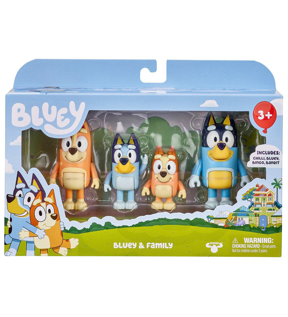 Bluey Figuren - Bluey und die Familie - Bluey - One Size - Spielzeugfiguren Bluey Figuren - Bluey und die Familie - Bluey - One Size - Spielzeugfiguren von Bluey