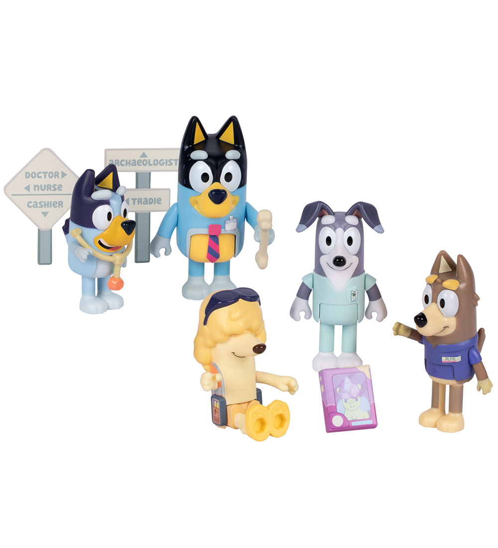 Bluey Figuren - Dream Jobs - Bluey - One Size - Spielzeugfiguren Bluey Figuren - Dream Jobs - Bluey - One Size - Spielzeugfiguren von Bluey