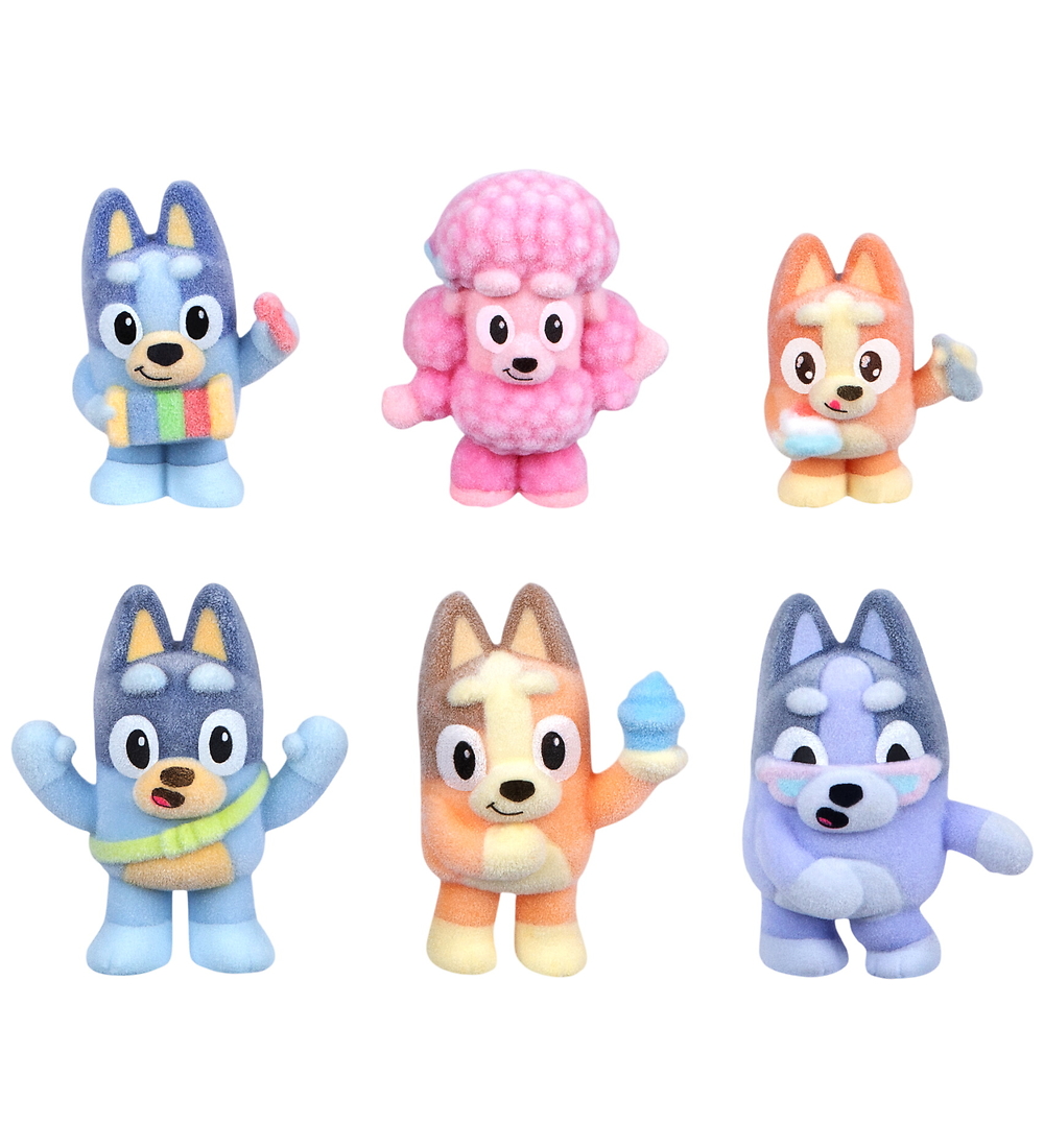 Bluey Figuren - Fuzzies - 6 st. + 2 Überraschungen - Bluey - One Size - Spielzeugfiguren Bluey Figuren - Fuzzies - 6 st. + 2 Überraschungen - Bluey - One Size - Spielzeugfiguren von Bluey