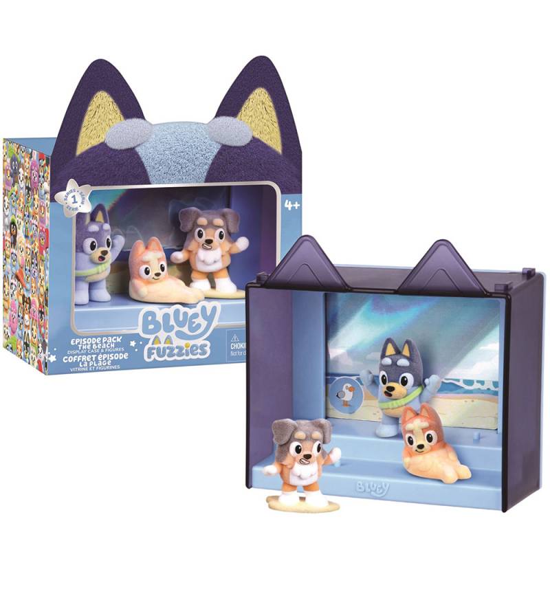 Bluey Figuren - Fuzzies - Der Strand - Bluey - One Size - Spielzeugfiguren Bluey Figuren - Fuzzies - Der Strand - Bluey - One Size - Spielzeugfiguren von Bluey