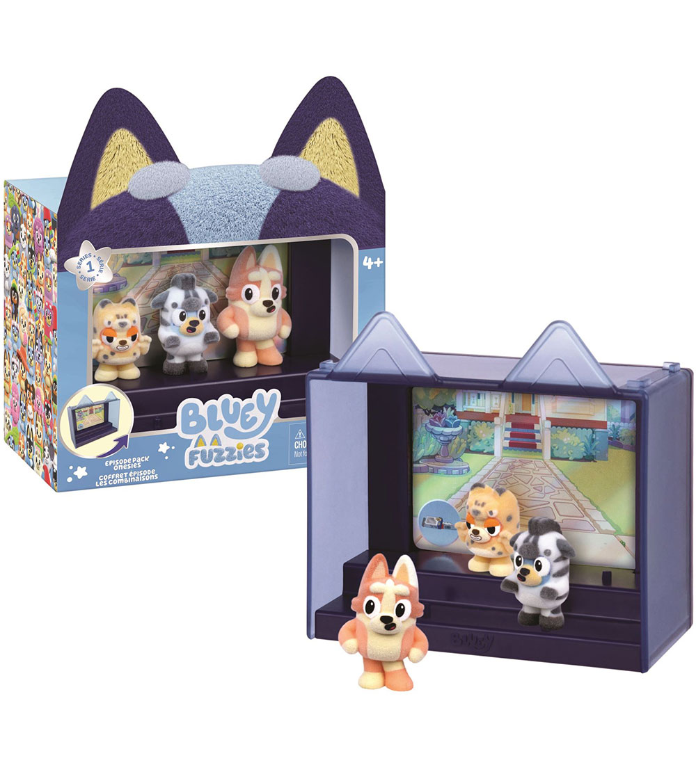 Bluey Figuren - Fuzzies - Strampler - Bluey - One Size - Spielzeugfiguren Bluey Figuren - Fuzzies - Strampler - Bluey - One Size - Spielzeugfiguren von Bluey