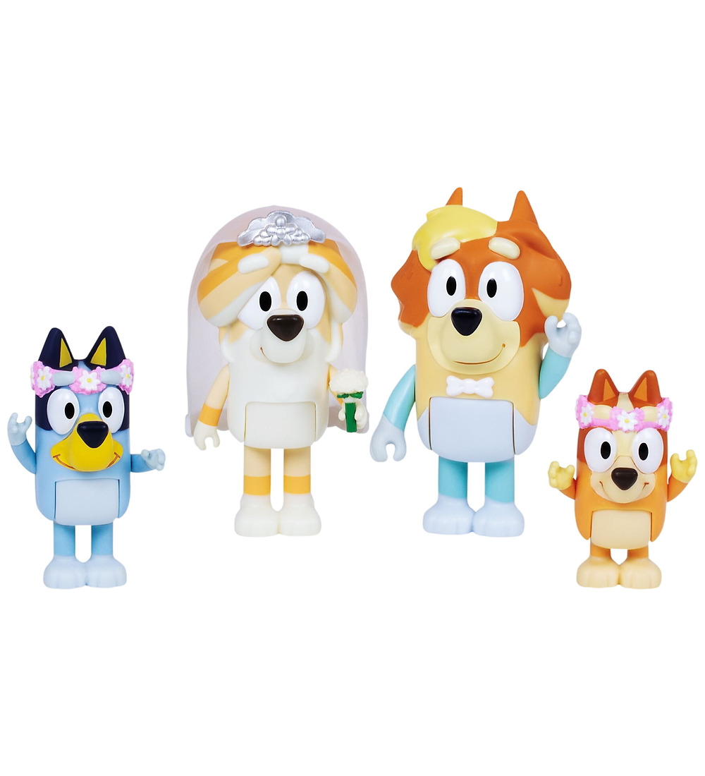 Bluey Figuren - Hochzeitszeit - Bluey - One Size - Spielzeugfiguren Bluey Figuren - Hochzeitszeit - Bluey - One Size - Spielzeugfiguren von Bluey