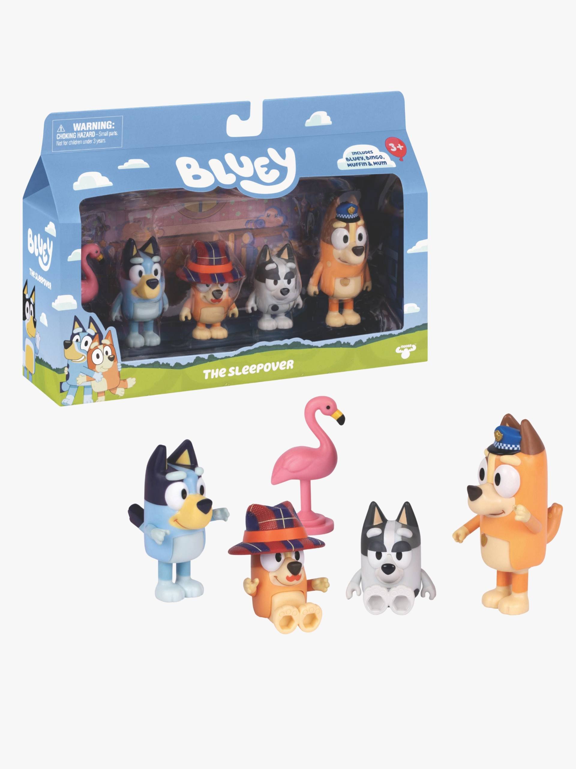 Bluey-Figuren-Set Übernachtung S15 4er-Pack Bluey-Figuren-Set Übernachtung S15 4er-Pack von Bluey