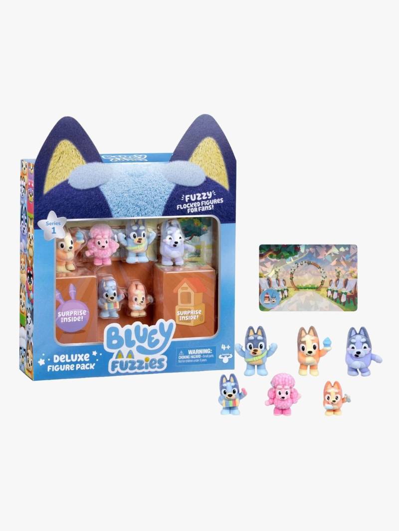 Bluey Fuzzies Figuren Fan-Lieblinge 8er-Pack von Bluey