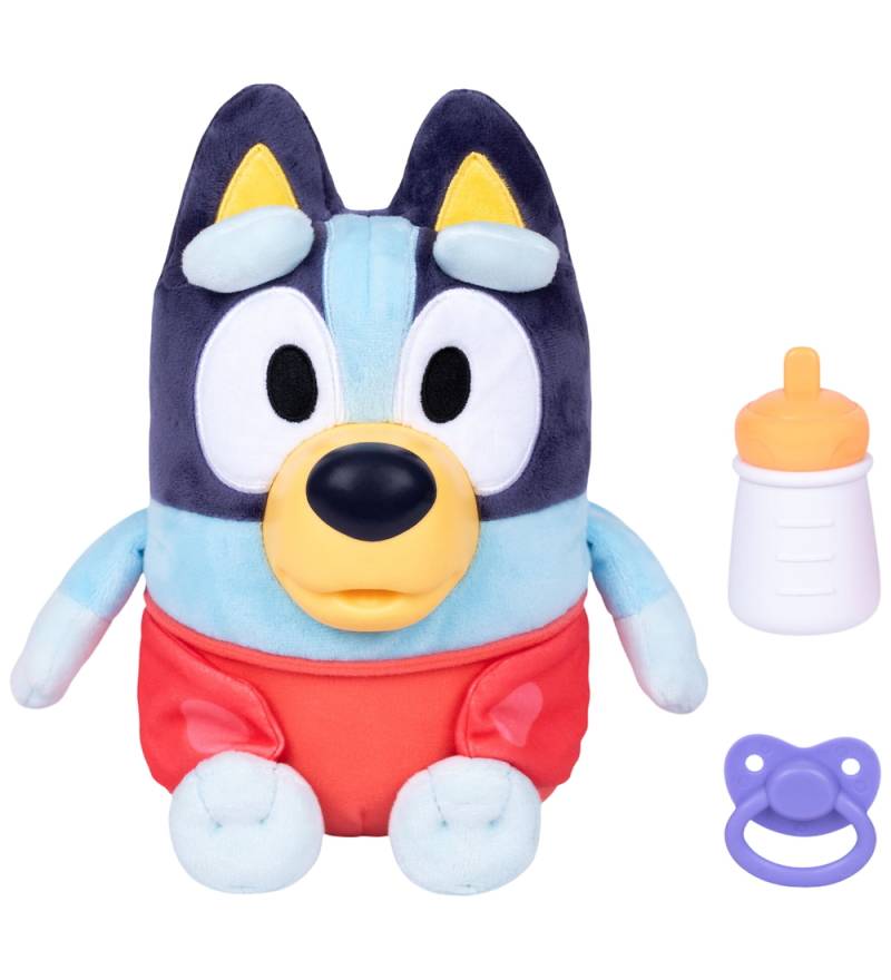Bluey Kuscheltier m. Zubehör - 10 Geräusche - Baby Race - Bluey - One Size - Kuscheltiere Bluey Kuscheltier m. Zubehör - 10 Geräusche - Baby Race - Bluey - One Size - Kuscheltiere von Bluey