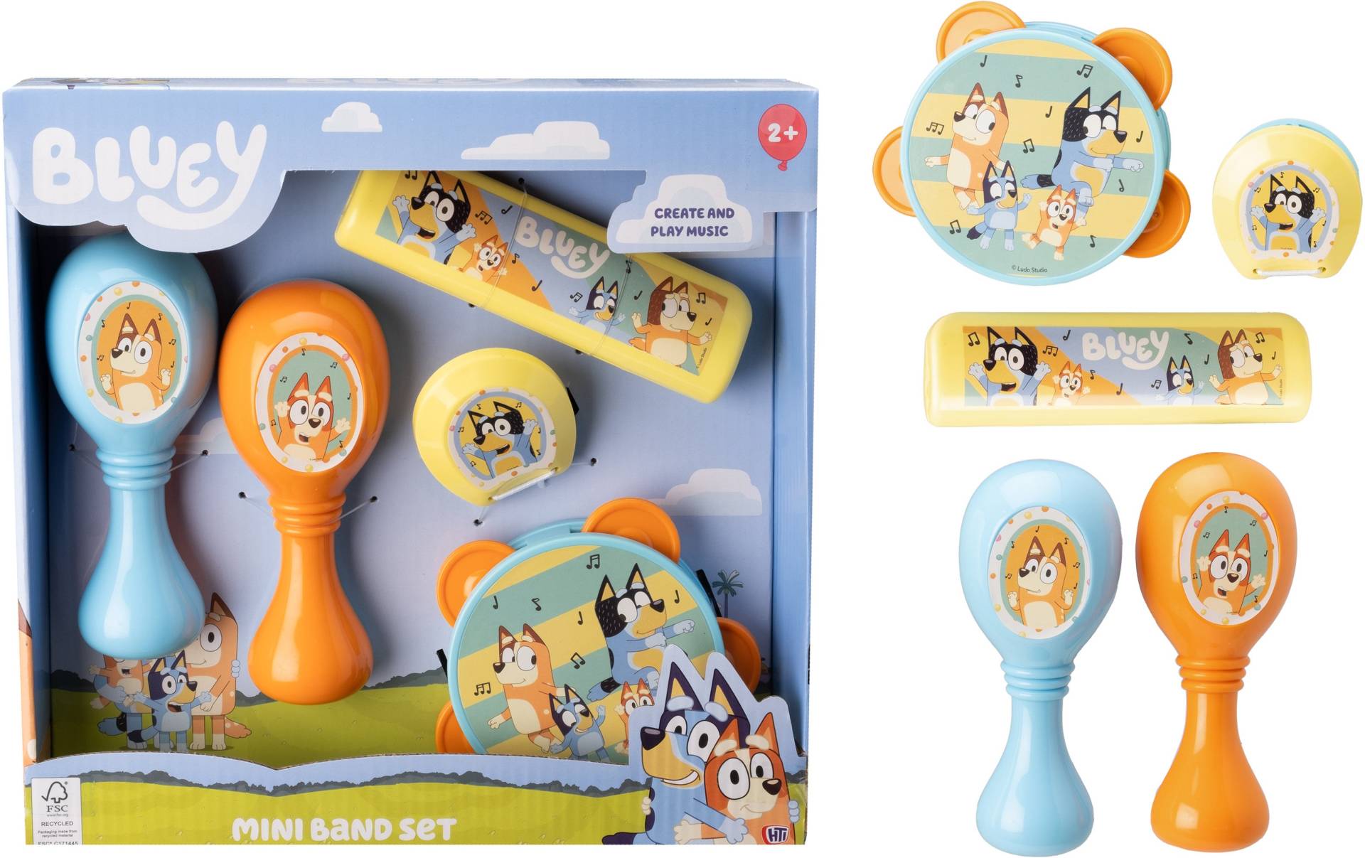 Bluey Mini Instrumentenset Bluey Mini Instrumentenset von Bluey