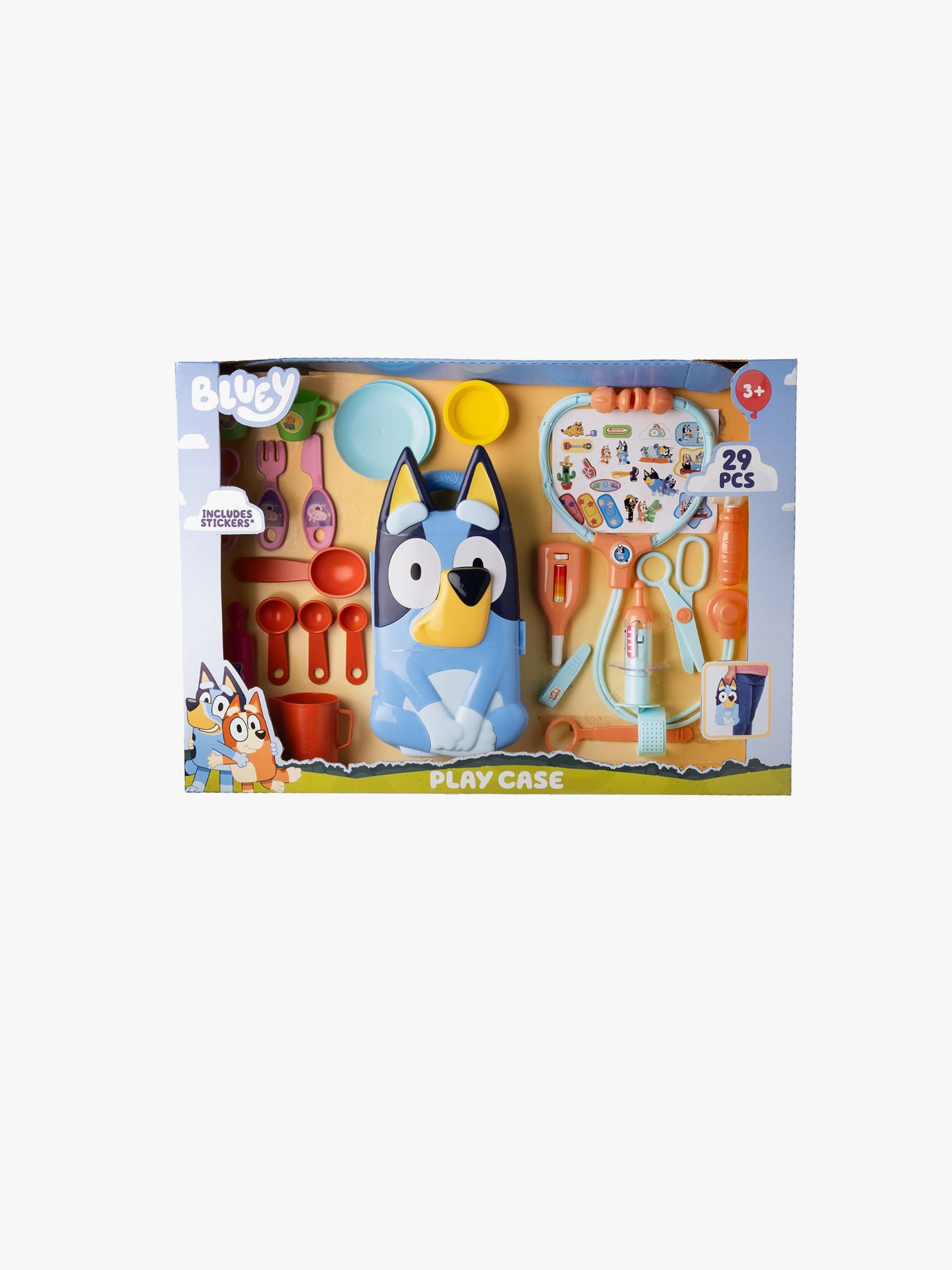 Bluey Spielset Arzt- und Geschirrtasche Bluey Spielset Arzt- und Geschirrtasche von Bluey