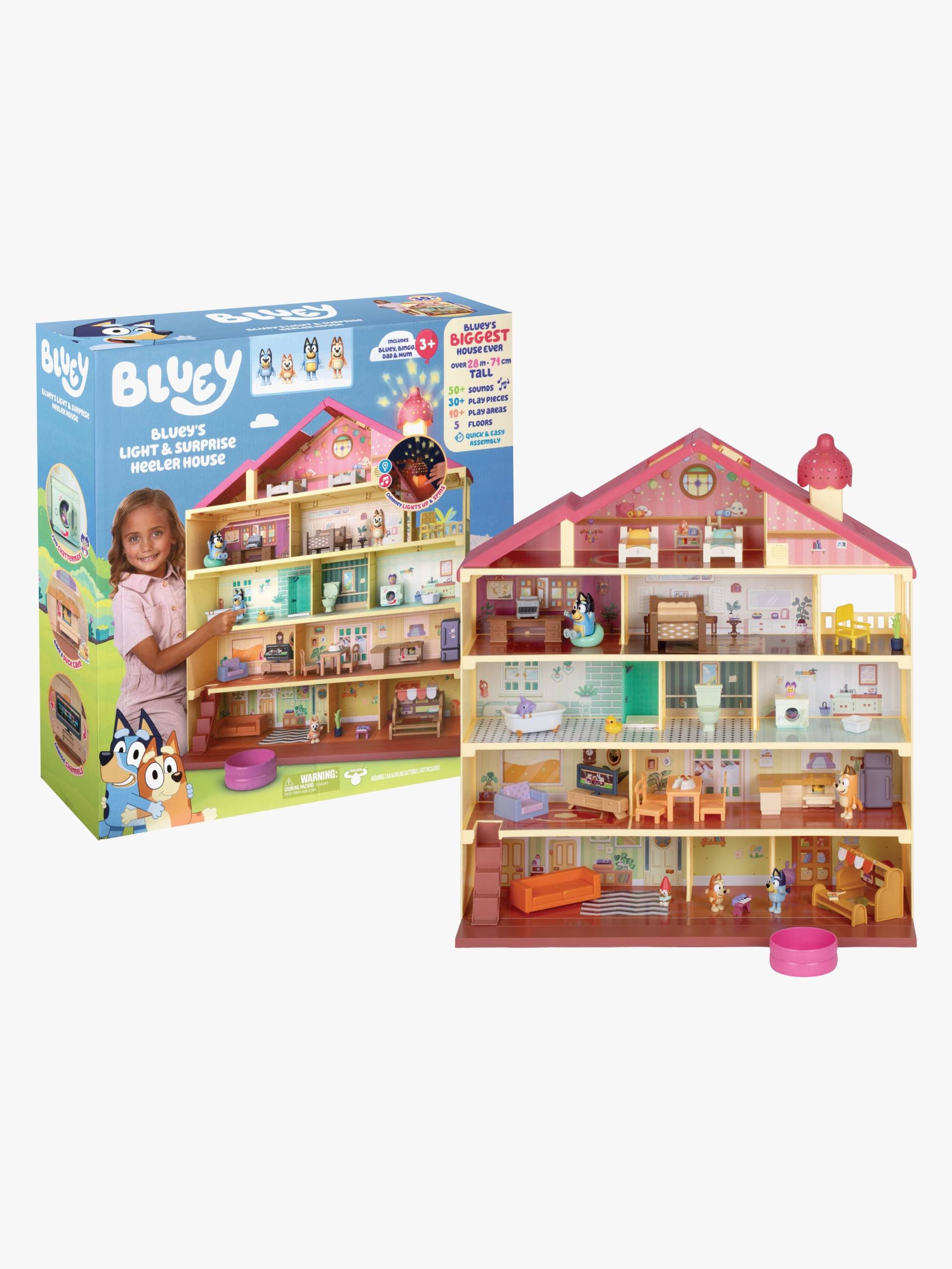 Bluey Spielset Deluxe Surprise Home von Bluey