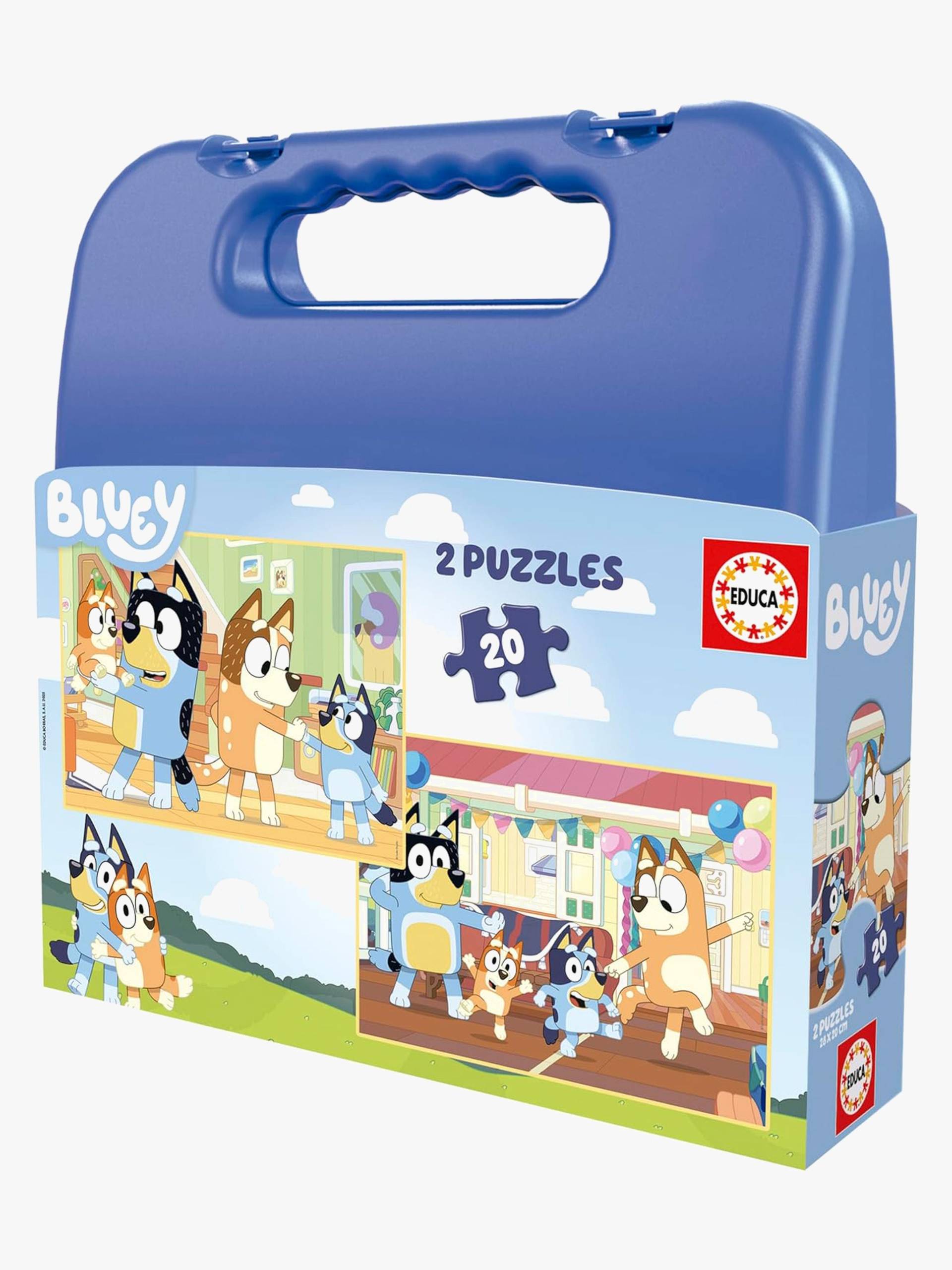 Educa Bluey Puzzle 2x20 Teile Educa Bluey Puzzle 2x20 Teile von Bluey