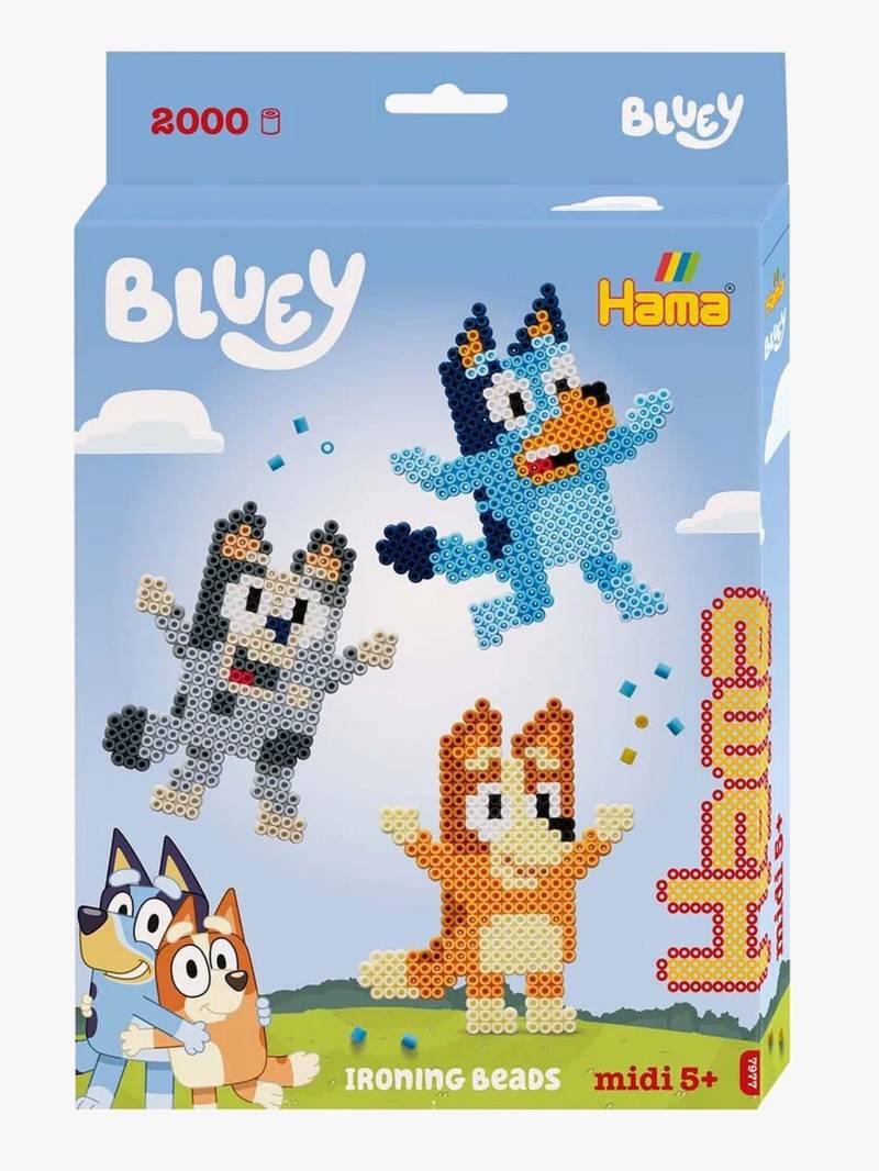 Hama Midi Bluey Perlenset 2000 Teile Hama Midi Bluey Perlenset 2000 Teile von Bluey
