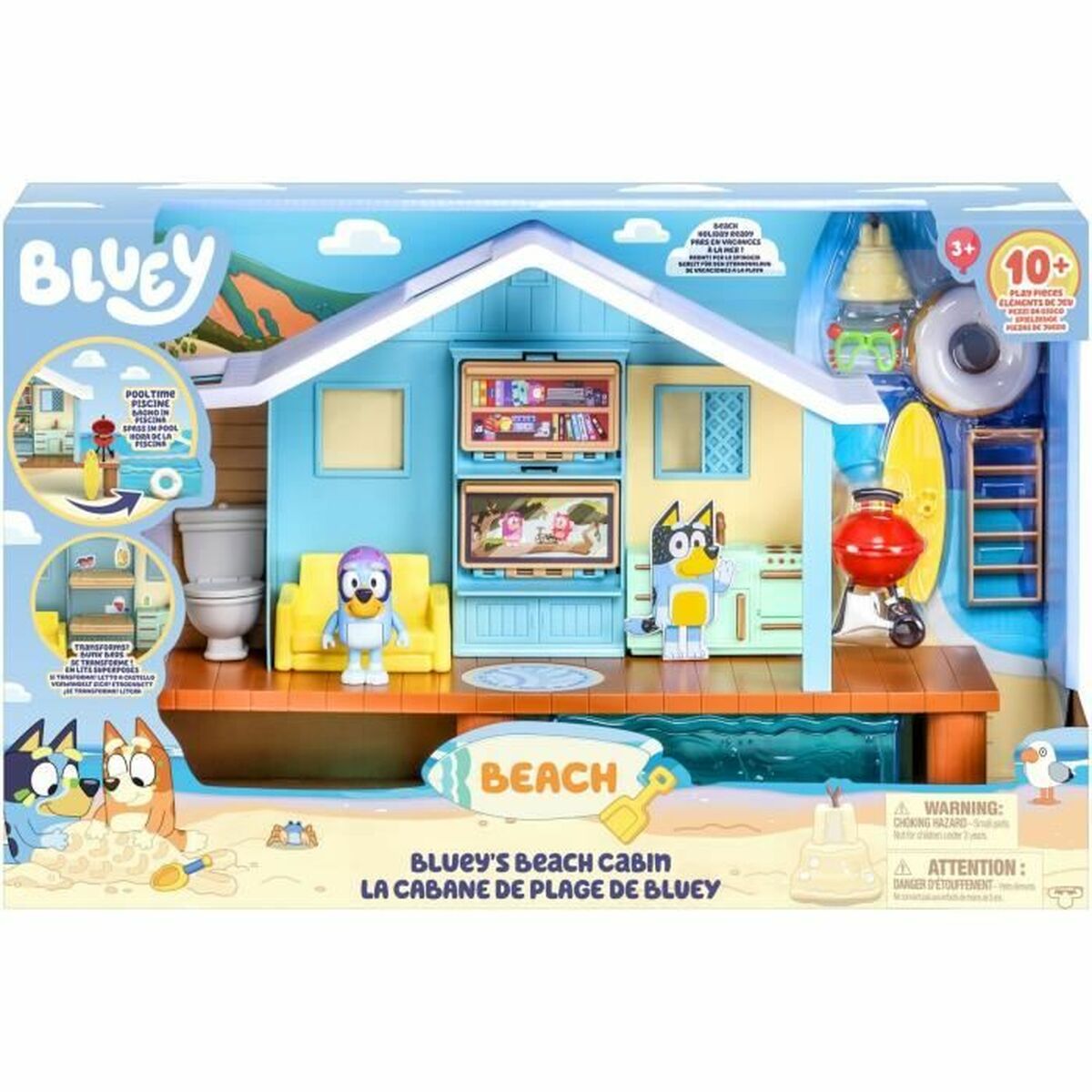 Playset Bluey Bluey's Beach Hut Playset Bluey Bluey's Beach Hut von Bluey