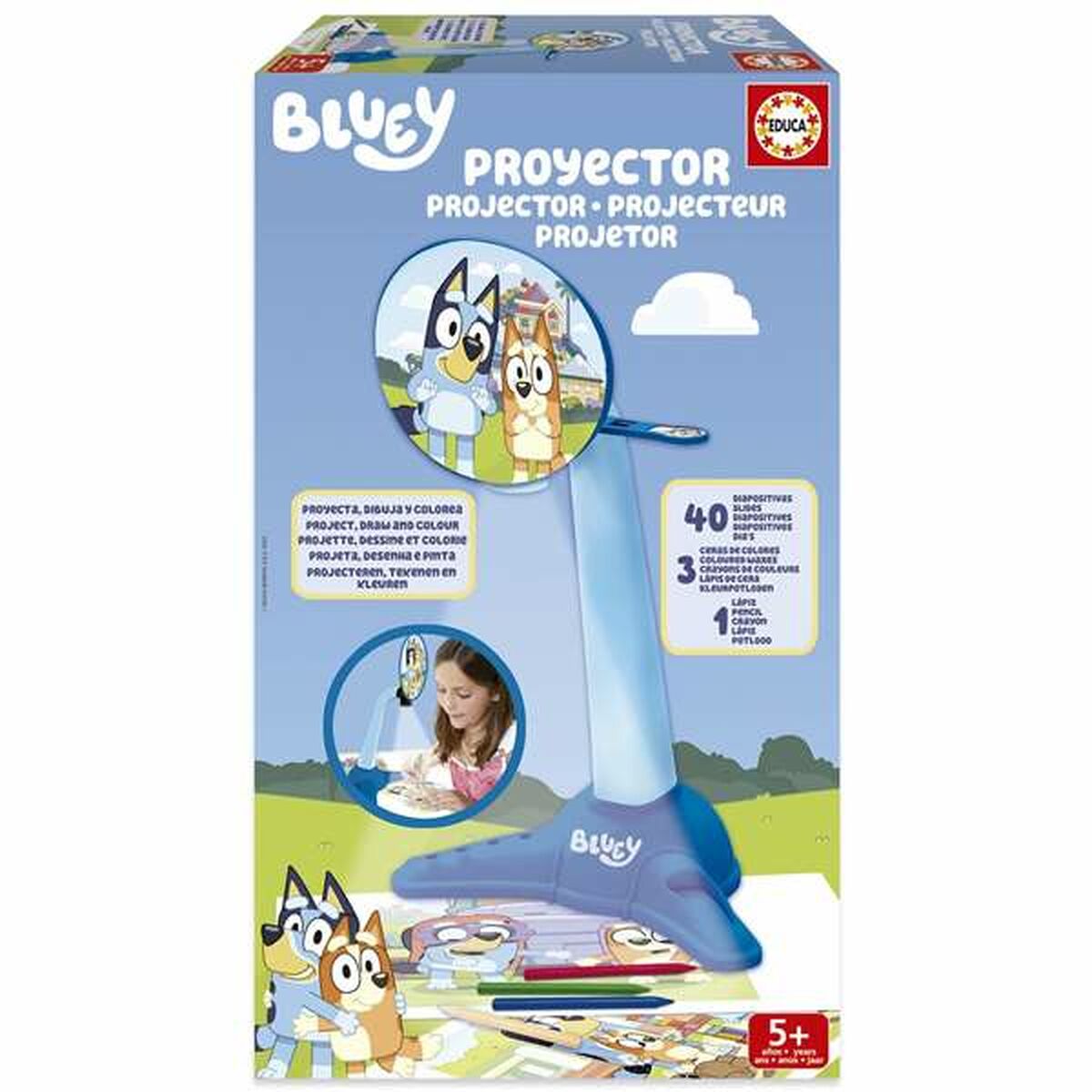 Zeichenset Bluey von Bluey