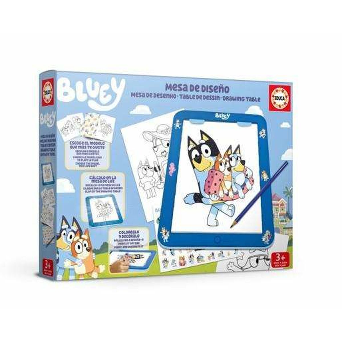 Zeichenset Bluey von Bluey