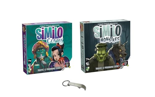 Blumie Shop Similo Contes + Monster Französische Version + 1 Blumie Dekaps (Geschichten + Monster) 8+ Jahre, 2-8 Spieler, ca. 10 Minuten, Kooperatives Stimmungs- und Deduktionsspiel von Blumie Shop