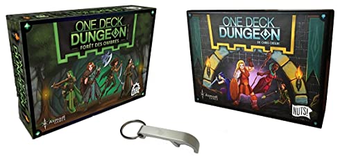 Blumie Shop Set mit 2 Spielen VF One Deck Dungeon + Wald der Schatten + 1 Flaschenöffner Blumie Blumie Shop Set mit 2 Spielen VF One Deck Dungeon + Wald der Schatten + 1 Flaschenöffner Blumie von Blumie Shop