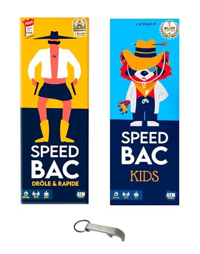 Gesellschaftsspiel + 1 Decap Blumie (Speed Bac J + Kids) von Blumie Shop