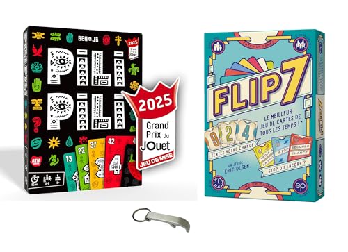 Pili Pili + Flip 7 Französische Version + 1 Decap Blumie (PILI + Flip7) von Blumie Shop