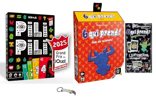Pili Pili Set + 6 Qui + Erweiterung, französische Version + 1 Decap Blumie (Pili + 6 Qui) von Blumie Shop